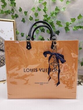 Authentic Louis Vuitton Shopping Bag In PVC Tote